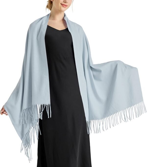 Ciormis Pashmina Shawls and Scarves Soft Pashminas Scarf Wraps for Women - Image 4