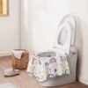 Labeol Toilet Seat Covers Disposable, 20 Pcs Extra Large Disposable Toilet Seat Cover, Toilet Seat Covers for Kids＆Adults, Travel Essentials for Kids Potty Training, Public Restroom, Plane, Travel - Image 6
