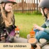 SANDJEST Cat Water Bottle - Kids Water Bottle with Straw Lid - 12 Oz Insulated Stainless Steel Water Bottles for Toddlers Kid Boys Girl - Travel Cup for School Sports - Image 6