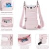 Telena Water Bottle Holder with Strap Crossbody Bags for Women for Walking, Hiking, Cycling - Image 5