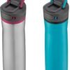 Contigo Cortland Chill 2.0 Vacuum-Insulated Stainless Steel Water Bottle, Spill-Proof Lid, Preserves Temperature for Hours, 24oz 2-Pack, Juniper & Dragonfruit, Ideal for Travel and Daily Use - Image 4