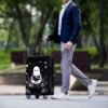 TODIYADDU Black Cute Ghost Elastic Luggage Protective Covers for 18-21 inch Trolley Suitcase Protect Dust Bag Case Child Cartoon Travel Accessories Anti-Scratch Luggage Outerwear Halloween Gifts, S - Image 3