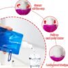 10 Pack Collapsible Water Bottles,Reusable Drinking Water Bags with Carabiner Clip,480ml Travel Water Bottle,Leak Proof Water Bottles for Camping,Hiking Travel,Gym,Sports,Biking,BPA Free - Image 3