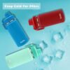 16 oz Kids Water Bottle with 4 Lids,2 Pack Water Bottles for School Kids,Metal Water Bottle Kids,Insulated Kids Thermos with Straw Lid,Straw Brush,Cute Stickers,Boys Girls Water Bottle - Image 7