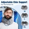 Neck Pillow for Traveling, Travel Pillows for Airplanes,100% Pure Memory Foam Travel Neck Pillow, Adjustable Flight Pillow, Portable Plane Accessories with Eye Mask, Earplugs, Carry Bag - Image 2