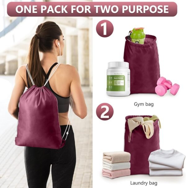 OlarHike 8 Set Packing Cubes for Travel, 4 Various Sizes(Extra Large,Large,Medium,Small), Luggage Organizer Bags for Travel Accessories Travel Essentials,For Carry on Suitcases (Burgundy) - Image 6