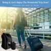 Inflatable Travel Pillows for Airplanes, Neck Support Travel Pillow for Sleeping Airplanes/Trains/Cars/Office Napping with Free Eye Mask, Earplugs - Image 7