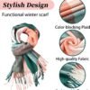 Scarfs for Women - Winter Scarf for Women Cold Weather Soft Pashmina Scarf - Image 5