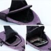 Sling-Bag Crossbody-Bag Women-Men Backpack-Daypack - Hiking Chest Travel with Water Bottle Pocket Purple - Image 4