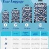 Slohif Luggage Cover for Suitcase Tsa Approved Protector - Carry on Luggage SleeveLarge Suit Case Cover Travel Stretch Luggage Case Protective Washable Fit 20Inch Blue Butterfly S - Image 2