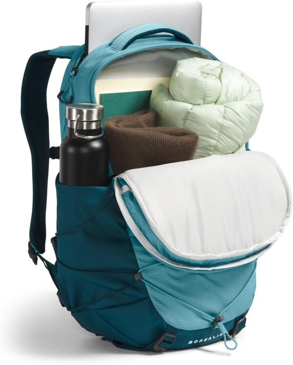 THE NORTH FACE Women's Borealis Commuter Laptop Backpack, Algae Blue/Midnight Petrol, One Size - Image 5
