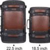 WITZMAN Travel Backpack for Men Women Carry on Luggage Backpack Canvas Rucksack Duffel bag with Shoe Compartment - Image 7