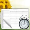 Weekly To Do List Notepad, 60 Page Task Planning Pad w/Daily Checklist, Priority Todo Checkbox & Notes. Desk Notebook to Organize Office 11 X 8.5 - Image 4