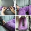 Travel Pillows for Kids Car Back Seat U Shaped Travel Pillow Cushion Car Pillow for Kids Sleeping Airplane Adults Children Head Neck and Body Support Long Distance Journey Accessories - Image 4