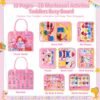 Busy Board Montessori Toys for 1 2 3 4 Year Old Girl Birthday Gift, Sensory Toys for Toddlers 1-3, Educational Preschool Learning Activities, Plane Car Travel Essentials for Kids 2-4 - Image 3