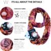 WAYPOINT GOODS Infinity Travel Scarf: Keep Essentials Safe | Anti-Theft Hidden Zipper Pocket | Perfect for Airplane - Image 6