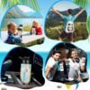 12 Set 20 oz Sublimation Aluminum Water Bottle and Sublimation Drawstring Bags Blank White Sublimation Sport Water Bottle with Drawstring Backpack for DIY Craft Travel Camping Hiking Gym - Image 6
