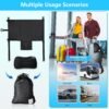 Airplane Seat Extender for Kids with Pillow - Toddler Travel Bed & Toddler Airplane Bed - Must Have for Travel with Kids - Inflatable Foot Rest Airplane & Airplane Kids Bed -Toddler Travel Essential - Image 3