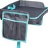 J.L. Childress 3-in-1 Travel Tray & iPad Tablet Holder, Car Seat Lap Tray for Toddlers & Kids, Grey/Teal - Image 15
