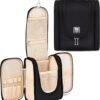 BOACAY Hanging Travel Toiletry Bag for Women and Men, Makeup Bag, Bathroom & Shower Organizer Kit for Accessories, Cosmetics, Travel Essentials