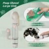 PUPIHOM17OZ 3 in 1 Portable Dog Water Bottle, Outdoor Dog Water Dispenser with Poop Bag, Pet Travel Water Bottle Dispenser with Drinking Feeder and Food Container for Dogs Walk Travel, Length 15.55" - Image 8