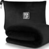 BOACAY Soft & Warm Travel Blanket for Airplane & Car - Long Flight Essential for Women, Men, Kids - Compact Pillow with Luggage Sleeve & Backpack Clip