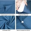 Sleeping Bag Liner, Lightweight Portable, Soft Travel and Camping Sheet, with Compact and Carry Bag, for Travel, Hotel - Image 2