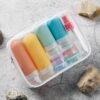 16 Pack Travel Bottles Set - TSA Approved Leak Proof Silicone Squeezable Containers for Toiletries, Conditioner, Shampoo, Lotion & Body Wash Accessories (16 pcs/White Pack) - Image 3