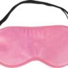 Home-Complete Travel Pillow Set - Memory Foam Pillow, Fleece Blanket, and Eye Mask - Travel Essentials for Airplanes, Trains, Cars, Buses (Pink) - Image 4