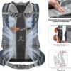 Maelstrom Hiking Backpack,Camping Backpack,40L Waterproof Hiking Daypack with Rain Cover,Lightweight Travel Backpack,Blue - Image 4