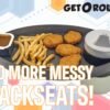 Kids Travel Tray, Toddler Travel Tray, Car Snack Tray with Sauce Holder. Travel Tray for Car Seat, Travel Essentials, Universal Fit Cup Holder (Grey) - Image 4