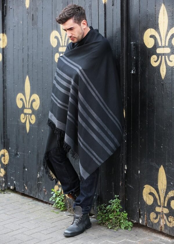likemary Scarf for Men Winter - Travel Blanket Wrap - Large Blanket Scarves - Handmade Gift for Men - Image 2