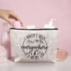 World Traveler Makeup Bag,Travelers Gift,Adventure Makeup Bag,Gifts For Women Who Like To Travel,I Haven't Been Everywhere But It's On My List - Image 4