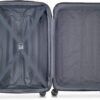DELSEY Paris Helium Aero Hardside Expandable Luggage with Spinner Wheels, Brushed Charcoal, Checked-Medium 25 Inch - Image 8