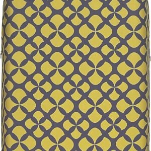 Luggage Cover Protector for Travel Suitcase TSA Approved, Washable Anti-Scratch Carry On Luggage Covers Fits 18-28-29-32 Inch Luggage (Golden Clover, S(18-22 inch luggage))