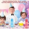 MILTON 16 pack 6 oz Kids Water Bottle for School Leak Free Flip Lid- Portable Small Sports Water Bottle for Adults Carry Strap Party Favors for Kids Treats Prizes Gifts Goodie Bag Stuffers Bulk Pack - Image 2