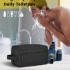 Vorspack Travel Toiletry Bag for Men - Large Toiletries Bag Water Resistant Hanging Dopp Kit Travel Bag for Toiletries Accessories - Image 5