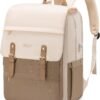 LOVEVOOK Laptop Backpack for Women Vintage Travel Backpack Purse Airline Approved 15.6 Inch Large Computer Backpack Fashion Teacher Nurse Bag for Work Business College