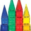 CreateOn Crayola Mini Magnetic PIP-Tiles, Building Set for Kids, Magnetic Building Toys for Kids, STEM Travel Toys for Boys and Girls Ages 3+, 24-Piece Set (Bold) - Image 6