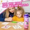Gifts for Girls 4-12, Decorate Your Own Water Bottle Kits for Girls, Unicorn Diamond Painting Toys & Friendship Bracelet Kit, Fun Arts Crafts for Kids Ages 4-6-8-10, Birthday Gifts Toys for Girls - Image 2