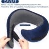 2024 New Memory Foam Travel Neck Pillow for Airplanes，Ultimate Comfort and Support, Ideal for Airplane and Car Travel ，Compact, Convenient, and Versatile Airplane Sleeping Pillow. - Image 2
