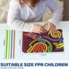 Autism Sensory Fidget Toys For Kids, Quiet Travel Essential Toy ADHD Activity Busy Board For Classroom Autistic Calm Down Item Anxiety Tool Stocking Stuffer Toys For Kids Toddlers 3 4 5 6 7 8 Year Old - Image 4