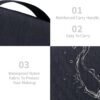 Large Capacity Toiletry Bag Travel Bag with Hanging Hook for Men and Women Waterproof Travel Cosmetic Bag Bathroom Storage Bag for Brushes Set,Full-Sized Shampoo,Toiletries,Accessories-Black - Image 5