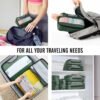 Veken 8 Set Packing Cubes for Suitcases, Travel Bag Organizers for Carry on Luggage, Suitcase Organizer Bags Set for Travel Essentials Travel Accessories in 4 Sizes(Extra Large, Large, Medium, Small) - Image 7