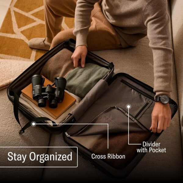 Samsonite Freeform Hardside Expandable with Double Spinner Wheels, Carry-On 21-Inch, Black - Image 4