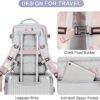 coofay Travel Backpack For Women Airline Approved Carry On Backpack Flight Approved Waterproof Sports Luggage Backpack Casual Daypack Small Hiking Backpack - Image 7