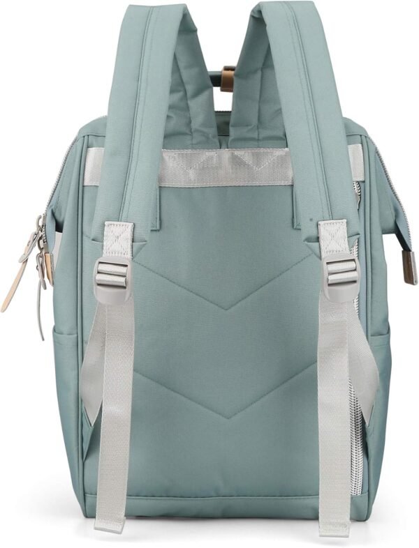 himawari Laptop Backpack for Women&Men Travel Backpack With USB Charging Port Large Business Bag Water Resistant College Bag Computer Bag Backpack for school (1881-SL) - Image 4