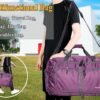 Woogwin Travel Duffel Bag Large Foldable Waterproof Overnight Bag for Beach Swim Bags Pool Sports Gym - Image 6