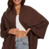 PIQIDIG Women's UPF 50+ Scarf Shawl Wayfarer Wrap Shawl Sun Protection Cover Up for Travel Beach Swimming Outdoor One Size