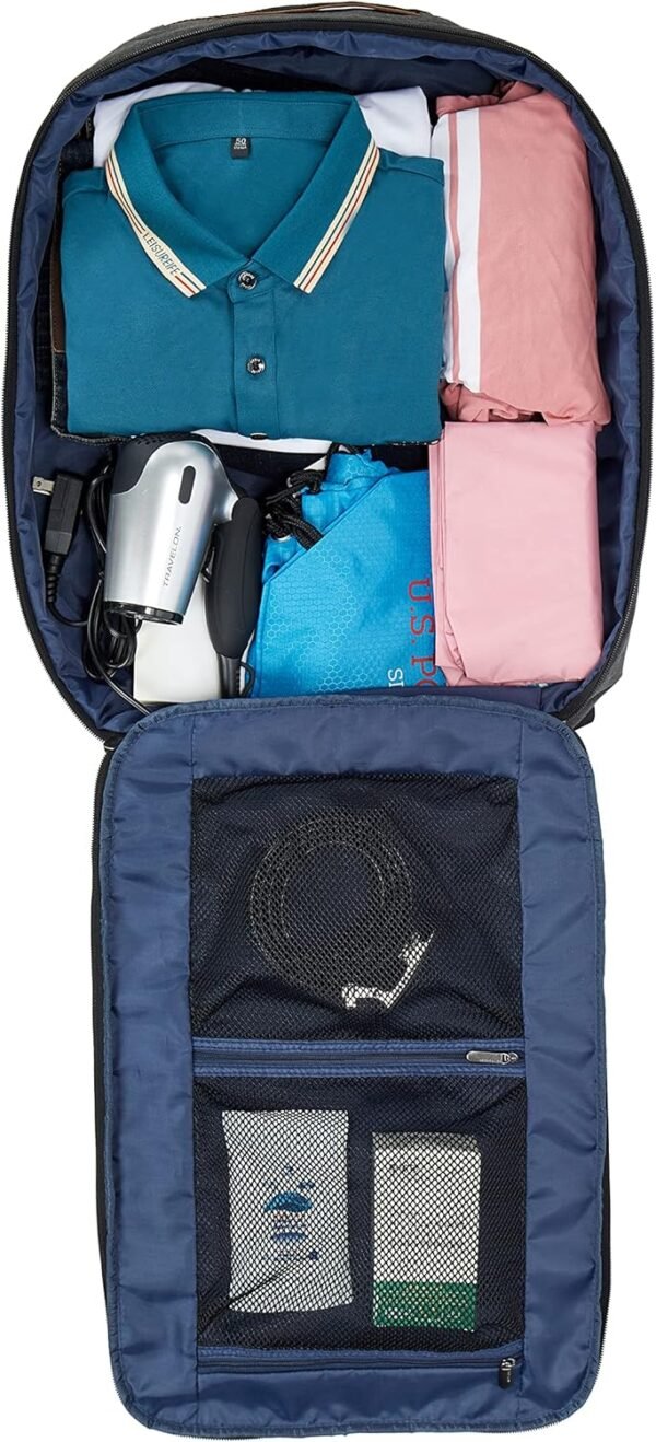 Travelon Transit Carry-On Backpack, Slate, One Size - Image 12